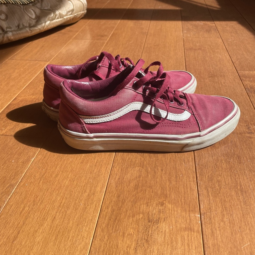 Maroon Vans